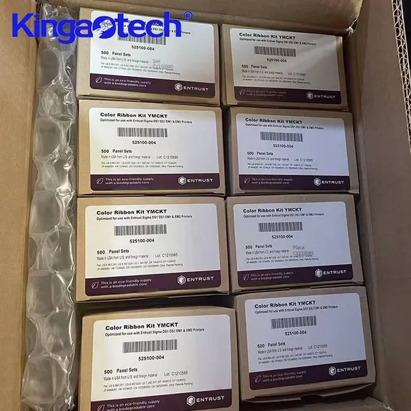 entrust datacard ds2 id card printing consumables 525100-001, 250 sides