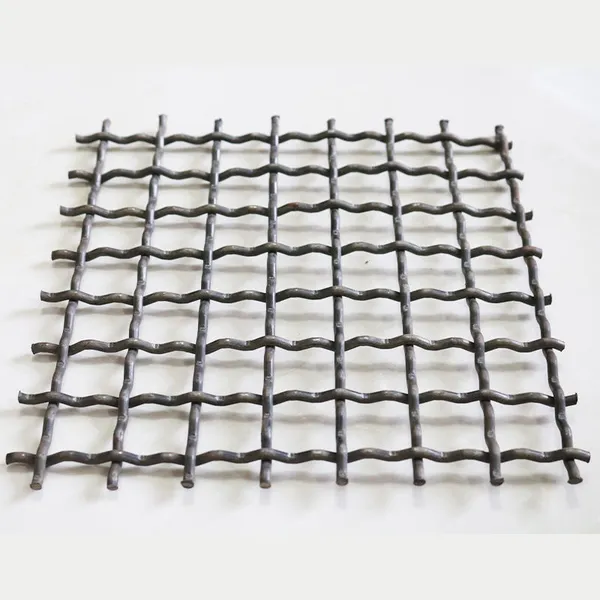 Customized Wear-resistant 65mn Steel Crimped Woven Wire Mesh Mine Sieve Vibrating Screen Mesh