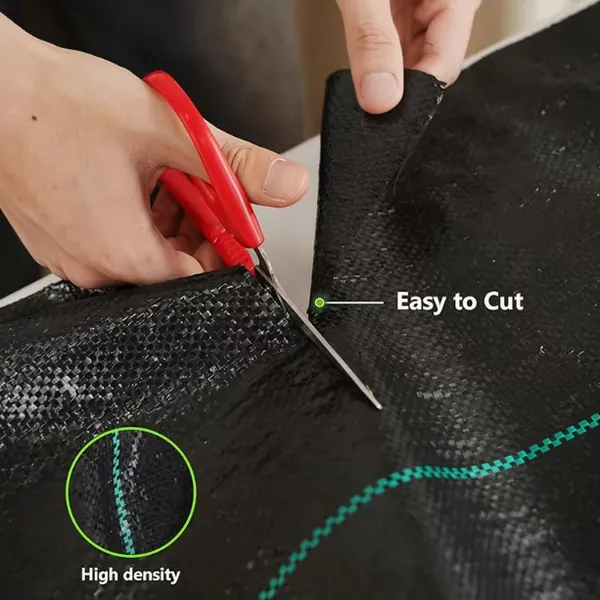 Permeable Weed Control Fabric Roll for Soil Protection and Moisture Retention photo-4