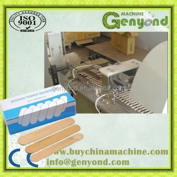 Top Quality Medical Tongue Depressor Processing Machine / Wood Processing Equipment photo-5