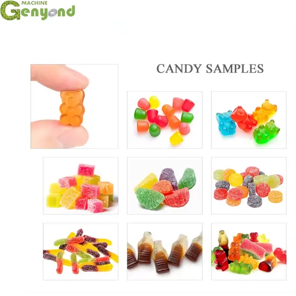 Factory Low Price Efficient Gummy Candy Production Line With Jelly Depositing Technology photo-4