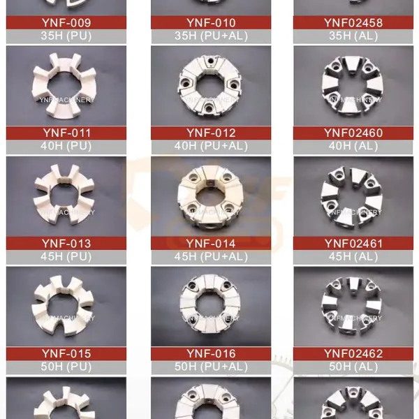 YNF Excavator Hydraulic Pump Coupling 16H 25H 30H 35H 40H 45H 50H 90H 110H 140H 160H 240H Flexible Rubber Coupling Assy photo-5