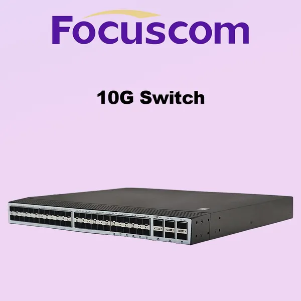Data Center TOR Switch, 48-Port 10G SFP+ With 6-Port 100G QSFP28 Uplink, L3 Managed Aggregation Layer Network Switch Focus S6650-48SX6QC photo-3