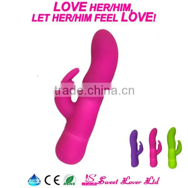 High Quality CE&RoHS Certification Thrusting Rabbit Vibrator Soft Felling Fairy Vibrator Sex Toys photo-5