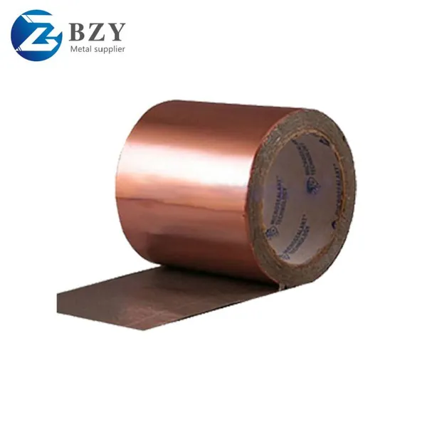 High Purity C11000 Strips Slitted Thin Pure Copper Sheet Roll Sheet Copper Coil photo-4