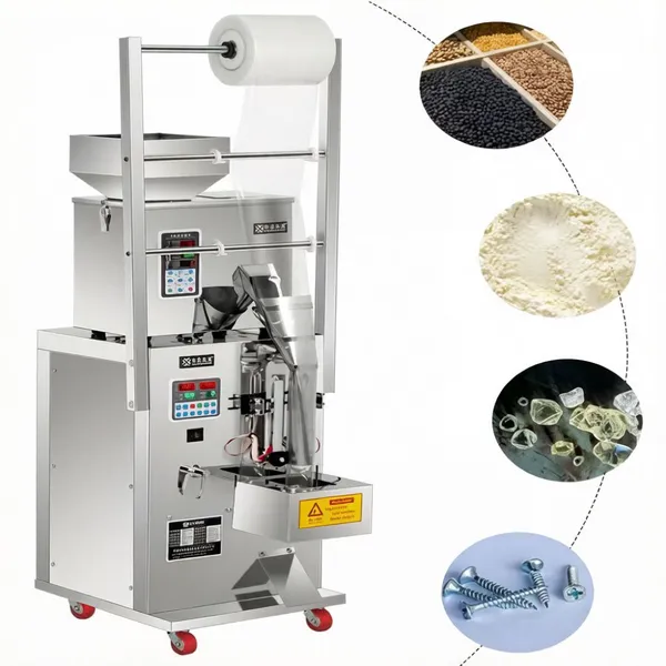 Multifunctional Automatic Packaging Machine (20 Bags/min) for Rice Grains Tea Snacks Solid and Water photo-3
