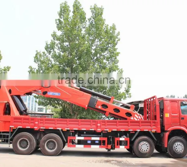 Howo 336hp 8*4 70T Ton Truck Mounted Crane for Sale SQ3600ZB6 photo-3