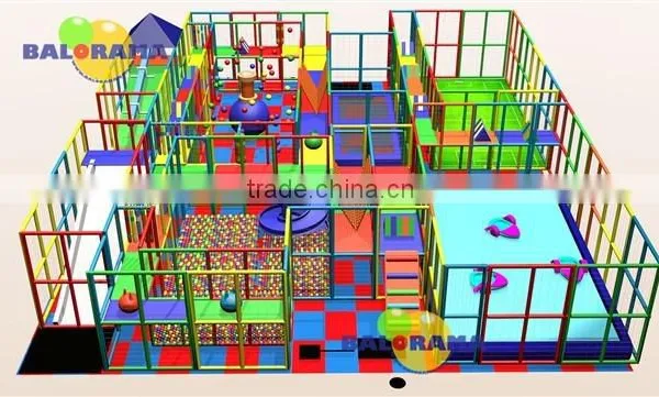 Giant Indoor Softplay Playground Project