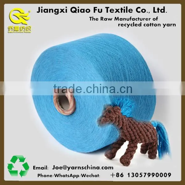 Manufacturer Recycled Cotton Yarn Tube Yarn for Pet Toys Export to South America photo-4