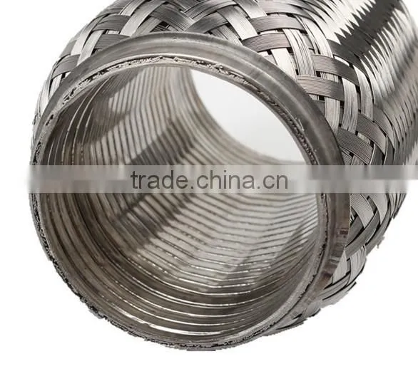 1.75" Auto Exhaust System Flexible Pipes With Inter-lock Offer From Ningbo Connect in China photo-3