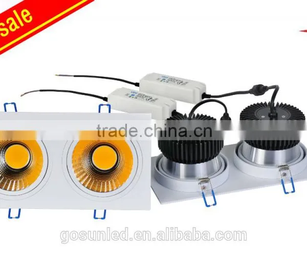 2*20W LED downlight ra>90 ceiling light