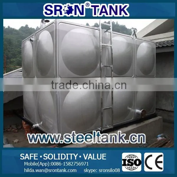 Customized Square Stainless Steel Tank Water Storage With ISO CE Certification photo-2