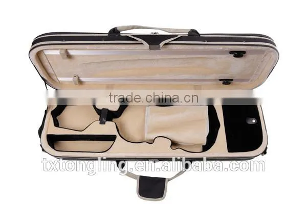 Violin Hard Case Leather Violin Case Custom Violin Case Full Size photo-2