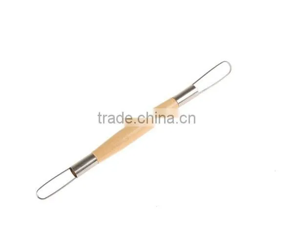 7 Pcs Wood Handle Clay Sculpture Tool Loop Tool photo-5
