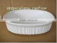 white stock healthy ceramic bakeware