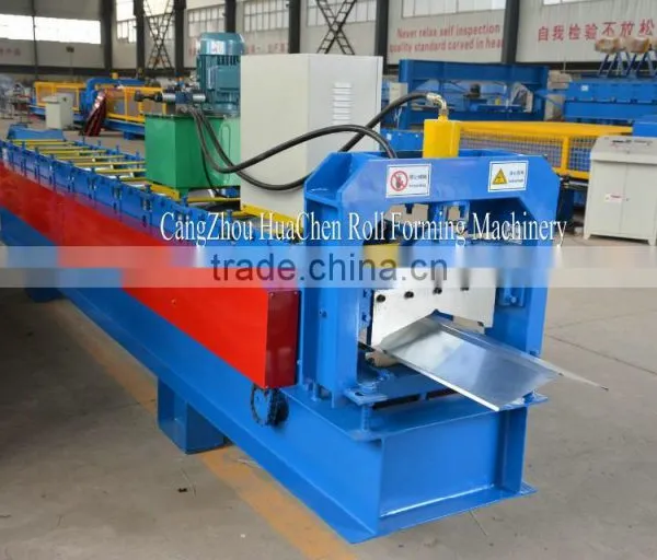 China Supplier New Products Metal Roof Ridge Cap Panel Tile Roll Forming Machine Importer photo-4