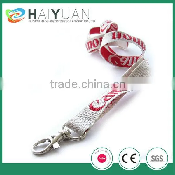 Custom Fancy Woven Lanyard With Your Own Logo