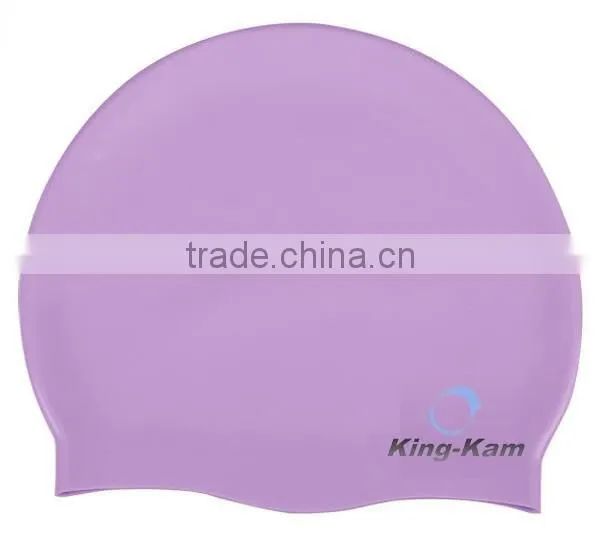 Eco-friendly Silica Gel Bathing Cap Swimming Pool photo-3