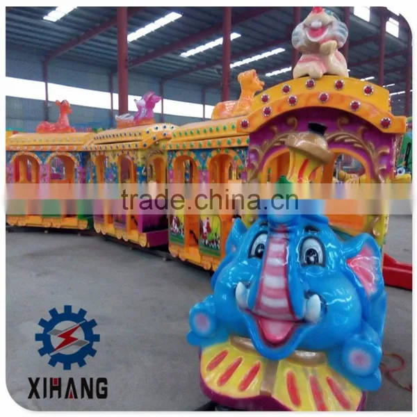 Most Popular Amusement Elephant Track Train,Elephant Track Train Ride On Sale photo-3