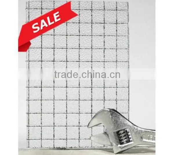 Wire Mesh Security Glass High Quality Wired Glass photo-2