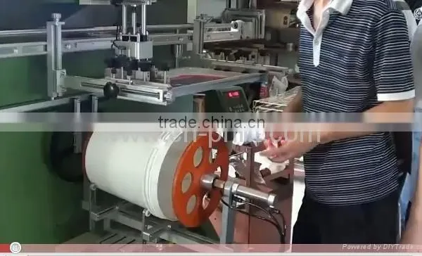 High Quailty Mautomatic Silk Screen Printing Machine LC-PA-1200E Plastic Bucket Printing Machine photo-4