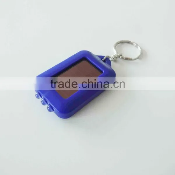 Onlystar GS-4006 Portable LED Torch Keychain Power Panel With 3 Leds Solar Flashlight photo-4