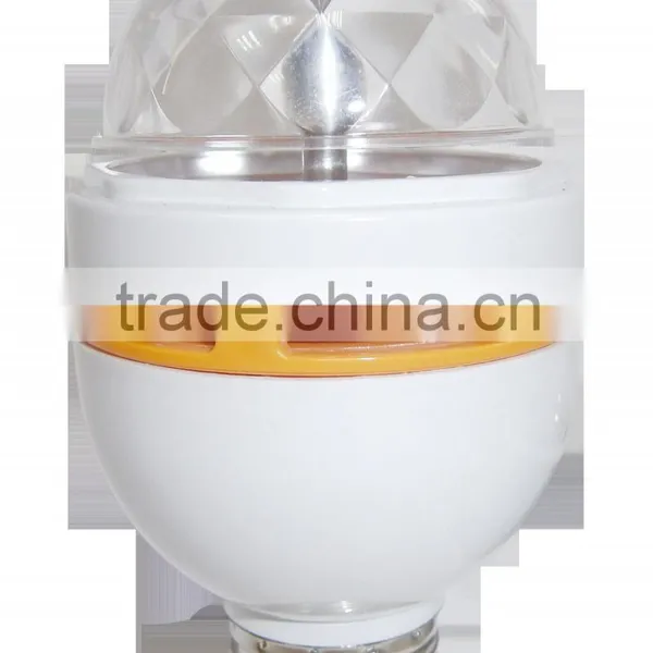 Hot Sale Crystal Magic Ball Rotating Diso Led Party Decoration Lights Bulb photo-3