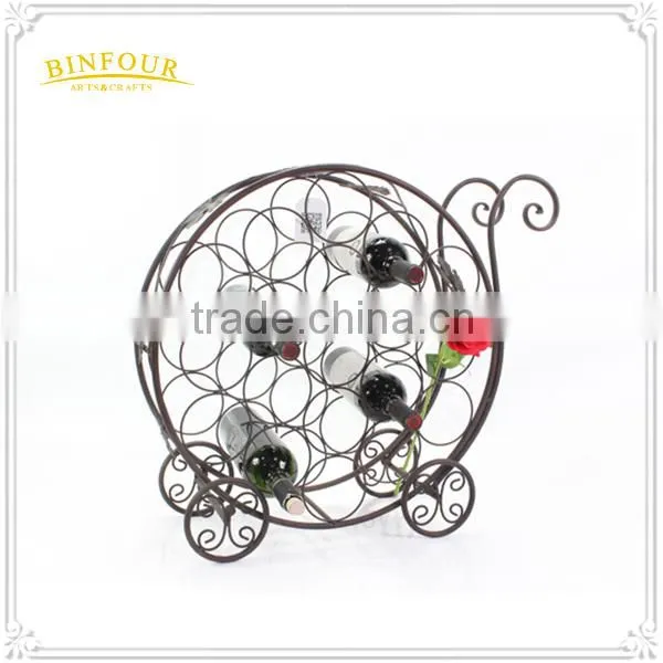 Wine Use Metal Bottle Racks Wine Beer Holder Wine Sleeves photo-3