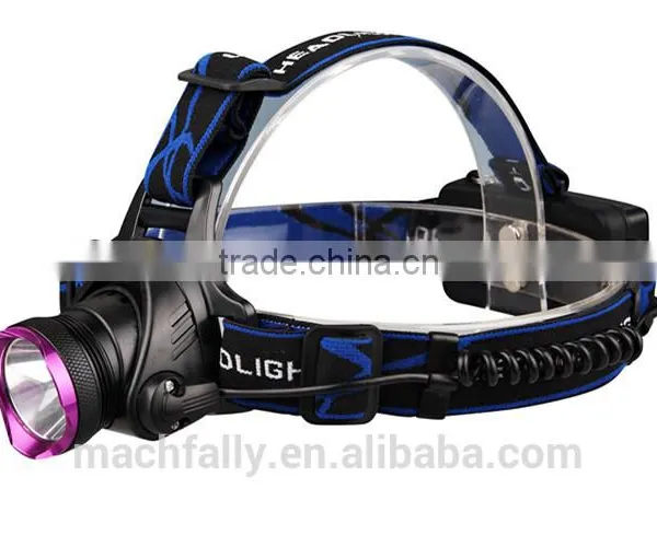 Machfally Wholesale Product 3- Mode 500 Lm XML T6 Led Rechargeable Headlamp 10w Telescopic Zoom Strong Light Headlamp For Camp photo-2