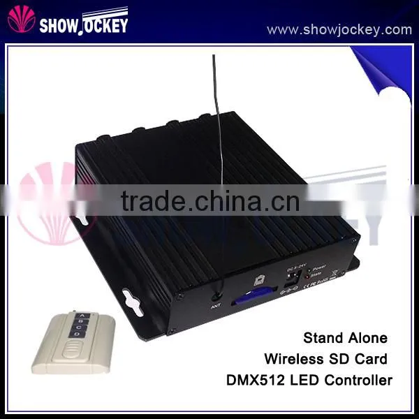 Professional Programable DMX512 LED Pixel SD Card Controller photo-6