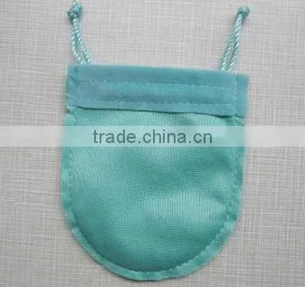 Customized Velvet Pouch Blue photo-2