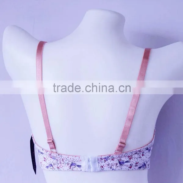 China Bra Factory Mature Lady Printed Bra Sexy Women Bra Underwear photo-3
