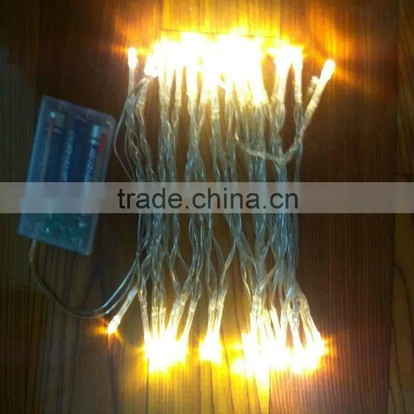 10M 80 LED AA Battery Powered Fairy Light String Wedding Decoration for Christmas photo-4