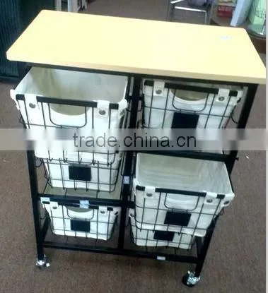 High Quality Removable 6 Drawers Storage Rack photo-2