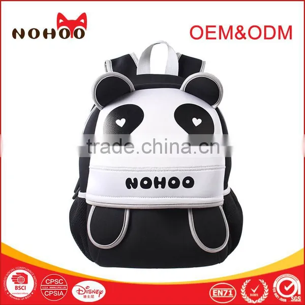 Waterproof Cute Kids 3D Cartoon Backpack Panda Style photo-2