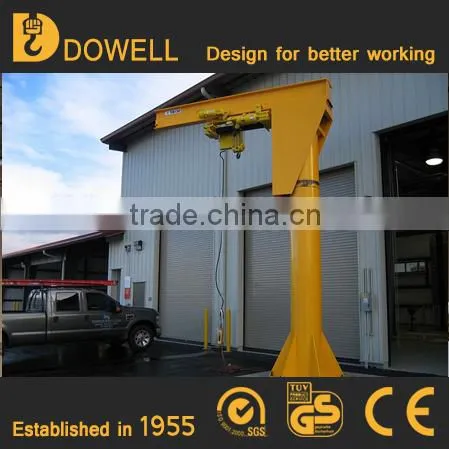 Dowell Brand 0.25-10ton Column Mounted Freestanding 3ton Column Cantilever Jib Crane photo-3