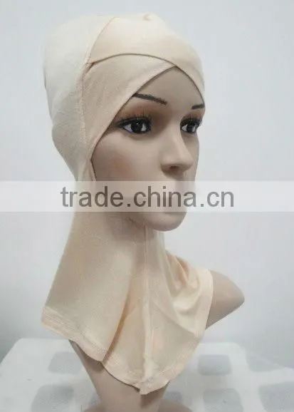 C027 Crossover on Front Ninja Inner Underscarf,full Underscarf to Cover Neck