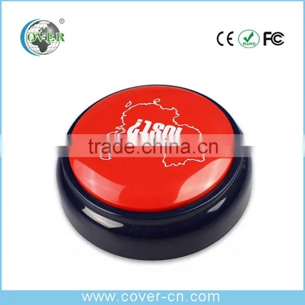 Factory Price& Programmable LED Light Sound Button/ USB Easy Push Button For Gifts photo-4