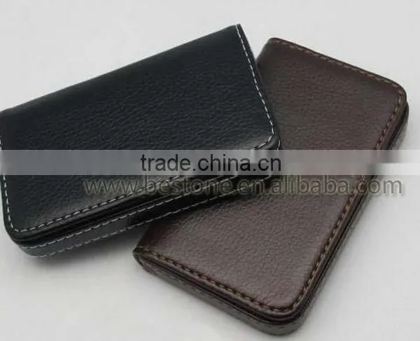 Custom Business Leather Men Name Card Holder photo-5