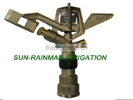 3/4"Part or Full Circle Farm Irrigation Brass Impact Sprinklers photo-4