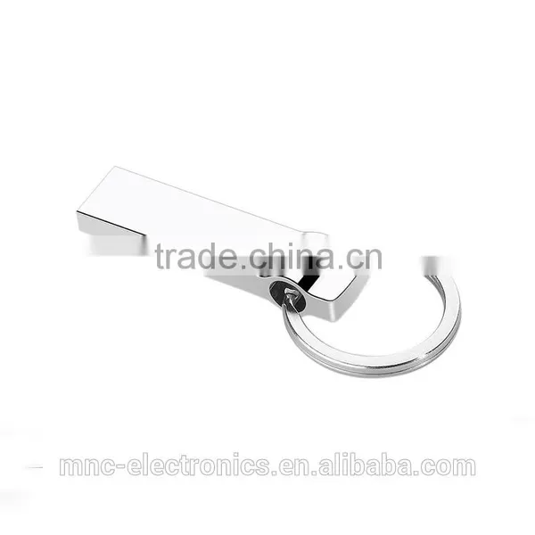 Stainless Steel Material Customize Usb Stick Key Housing Flash Drive With Keychain Ring Supplier's Choice photo-2