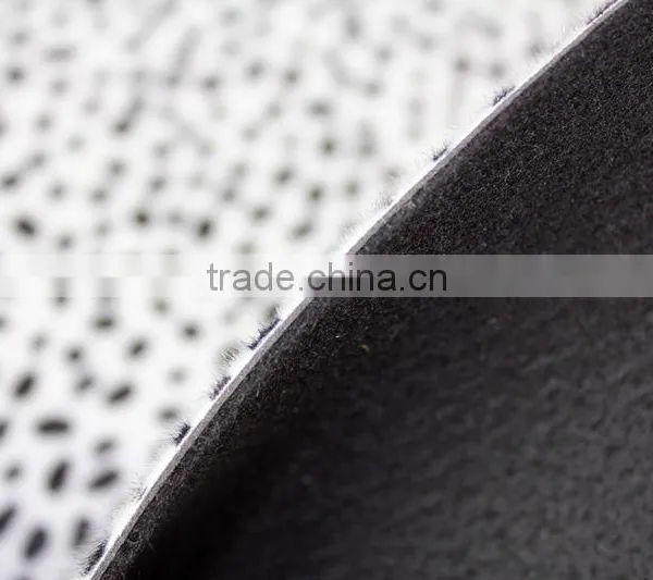 Flocked Fabric With 1MM EVA And Non-Woven Fabric Shoe Fabric
