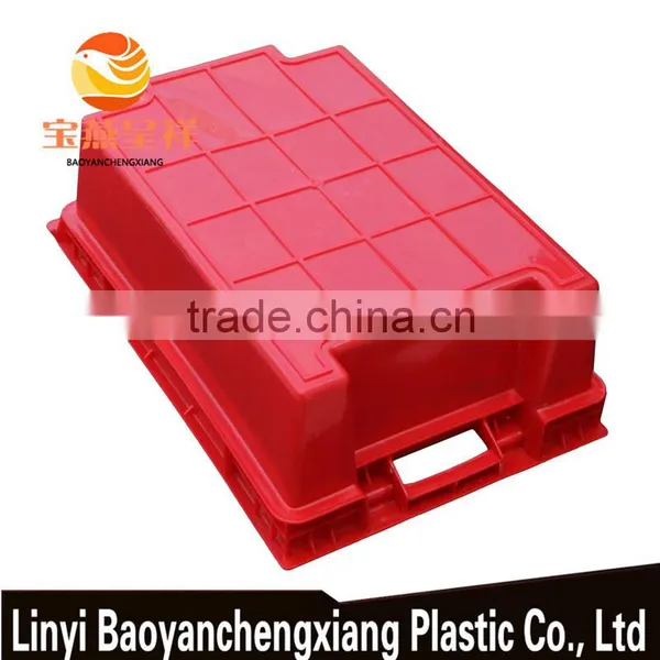 600x400x200mm Plastic Storage Basket for Freezing Duckling, Chicken, Meet Food Transportation photo-4