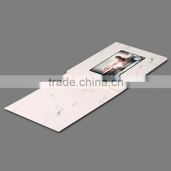 CE/ RoHS/FCC Factory Supply Video Card ,lcd Video Brochure Card With Hard Cover photo-6