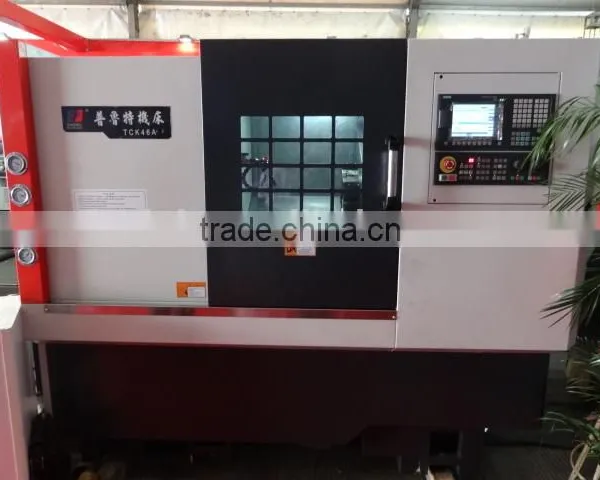 Slant Bed CNC Lathes TCK46A Linear Guideway With Tailstock photo-3