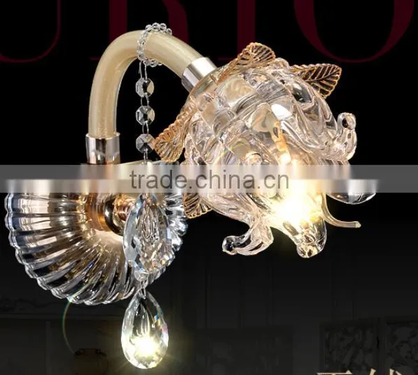 Crystal Living Room Wall Sconces .Crystal Wall Lamp .K9 Crystal Wall Light With 1 Light photo-3