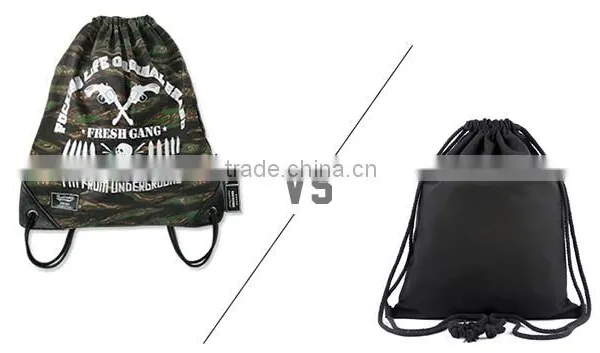 Fashion Cotton Drawstring Travel Bag photo-3