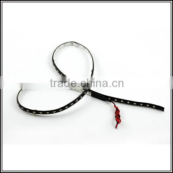 LED 90cm Strip Knight Rider 66 Smd Single Green Flashing Led Lights for Cars and Motorcycles photo-4