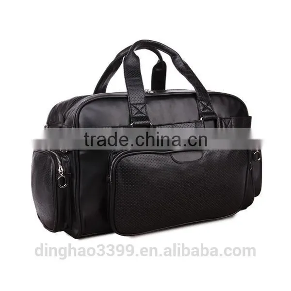 2016 Retro Leather Travel Bag Low Price Duffel Bag Multifunction Tote Bag photo-3