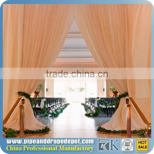 Allstar Elegant Telescopic Beautiful Pipe Drape System Wedding Drapery photo-2